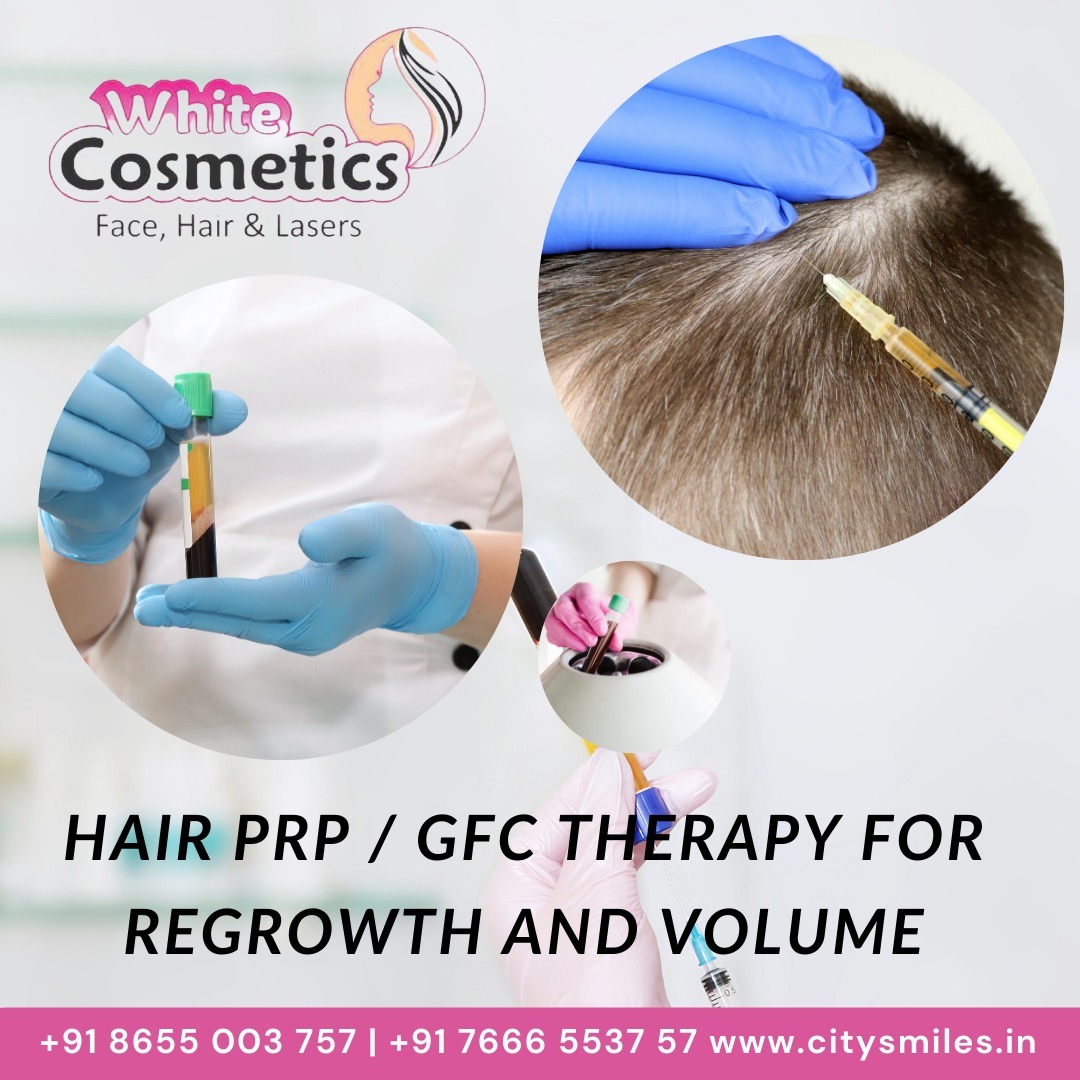 Regain Your Hair Confidence with PRP & GFC Therapy