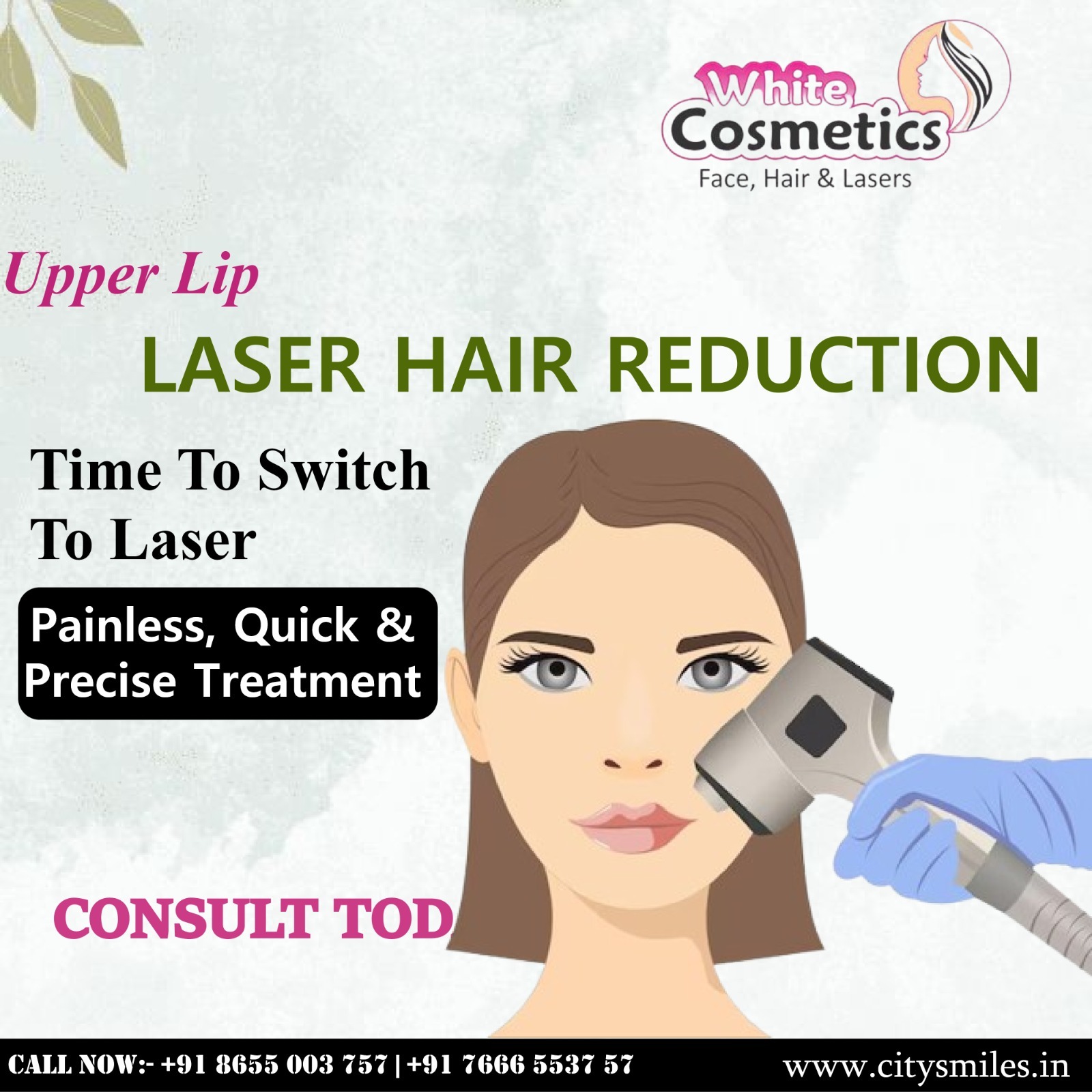  Say goodbye to frequent threading and painful waxing!
